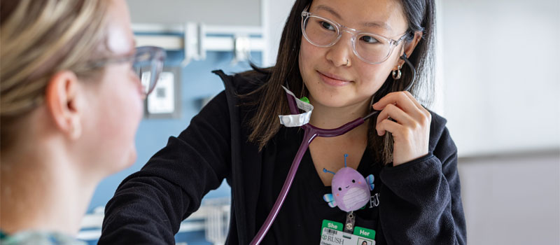 Rush nurses exemplify professional excellence, ensuring that every patient receives the highest standard of care. 