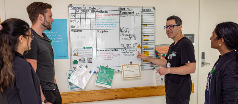 At Rush, a commitment to new knowledge, innovation, and continuous improvement drives nursing excellence.