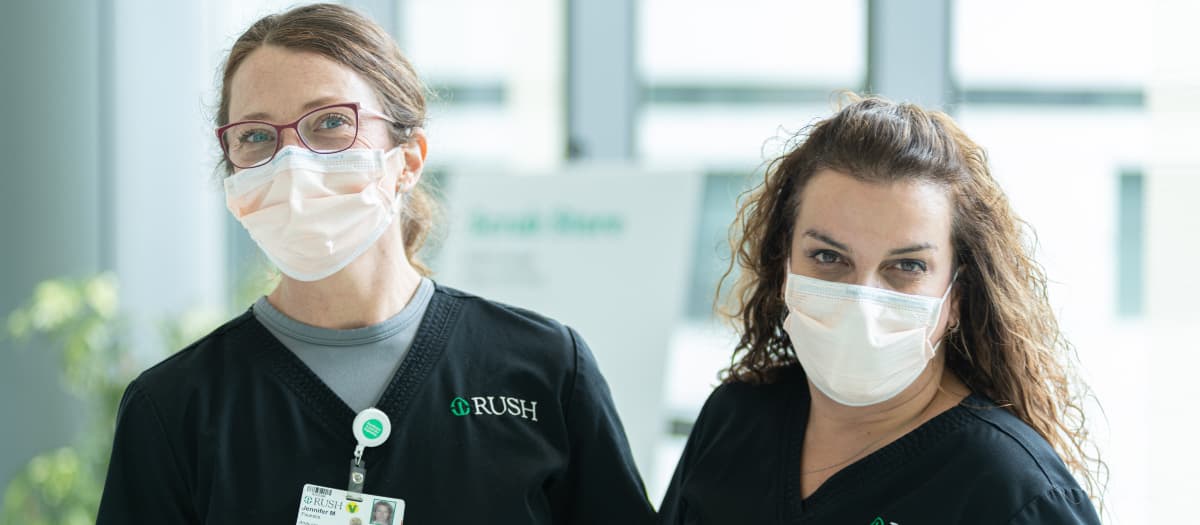 Two Rush nurses