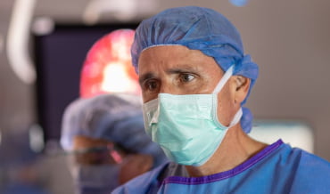 Dr. Byrne is an operating room