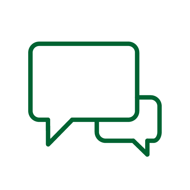 Text bubble icon
