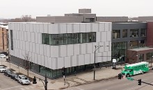 Exterior of the Rush Center for Community Well-Being building