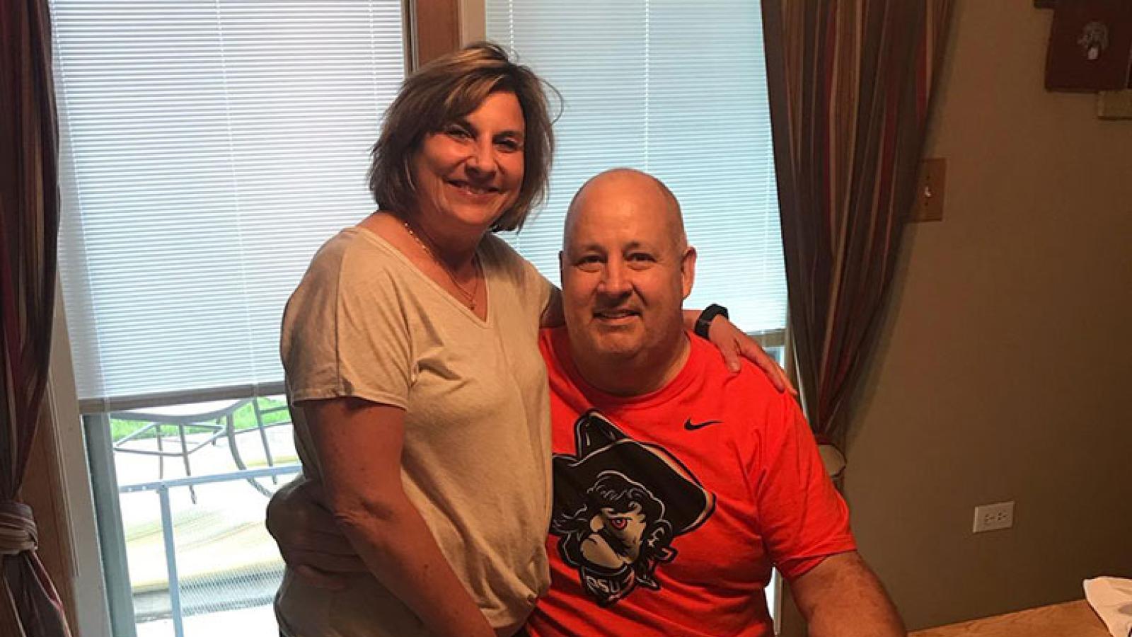 Frank W. and his wife