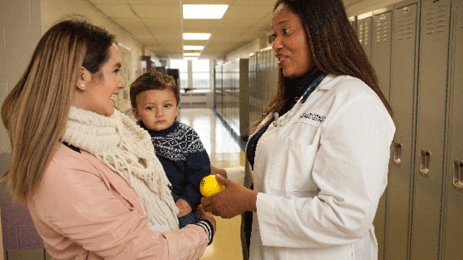 Woman's Board school-based health gift