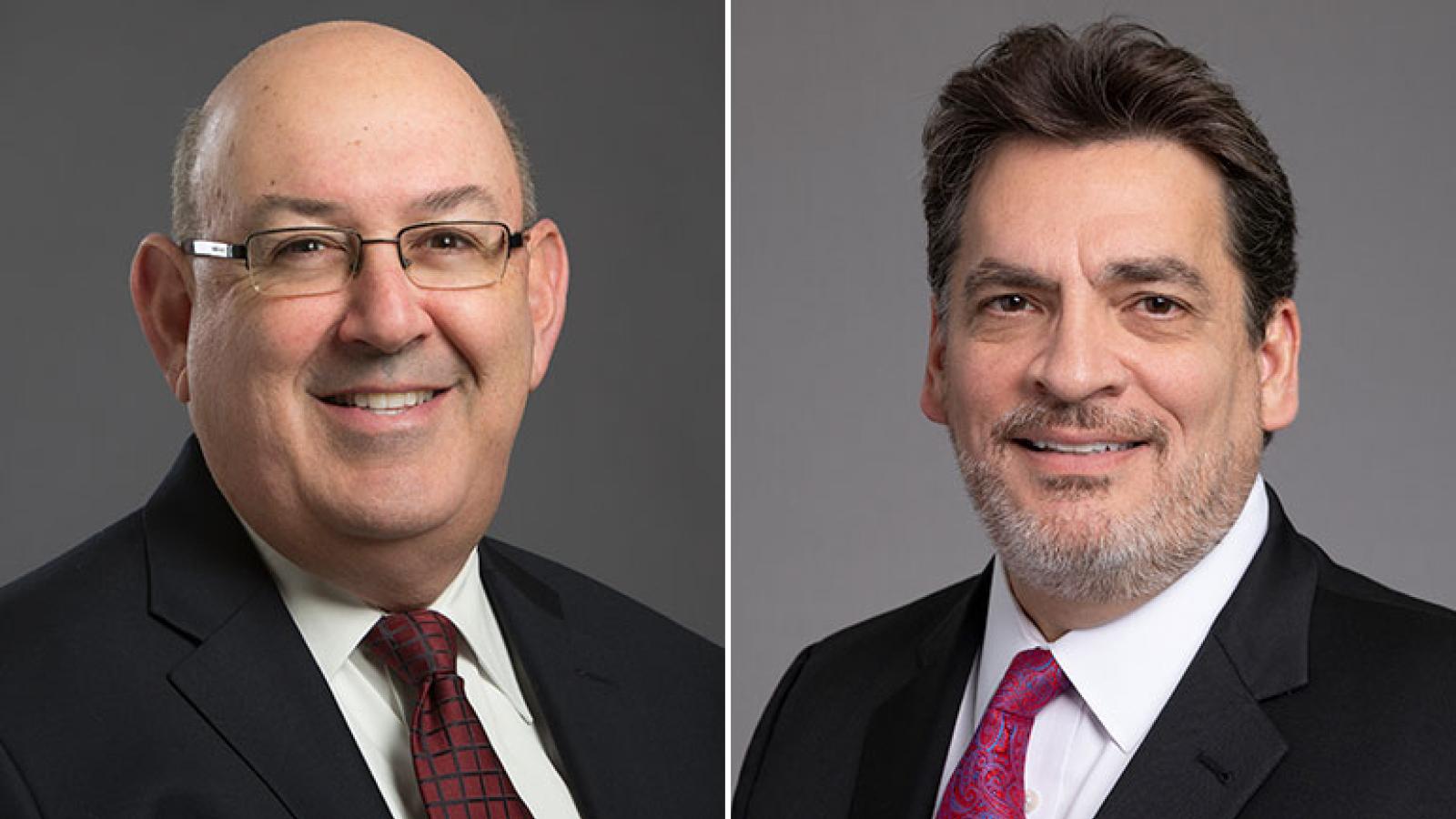 Bruce Elegant and Dino Rumoro