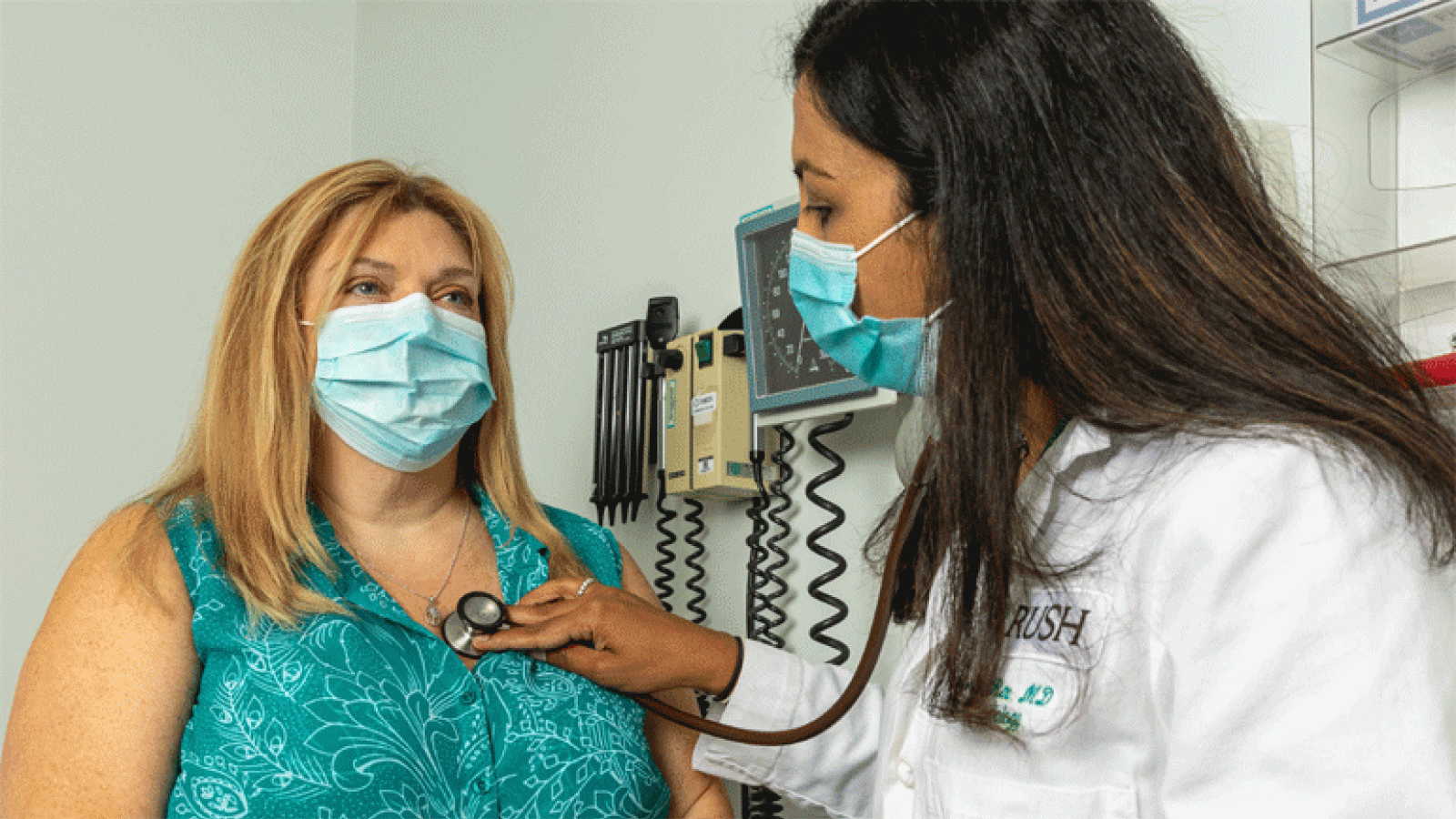 Rush Patient Neesie Lampman and Cardiologist Anupama Rao, MD
