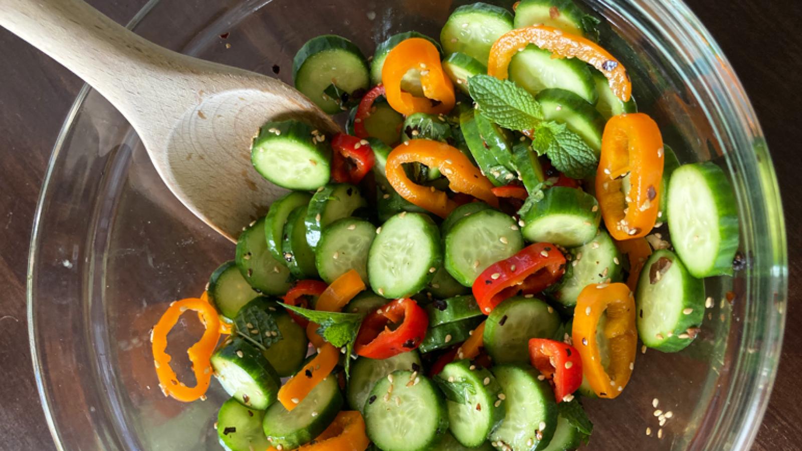Cucumber Sesame Salad