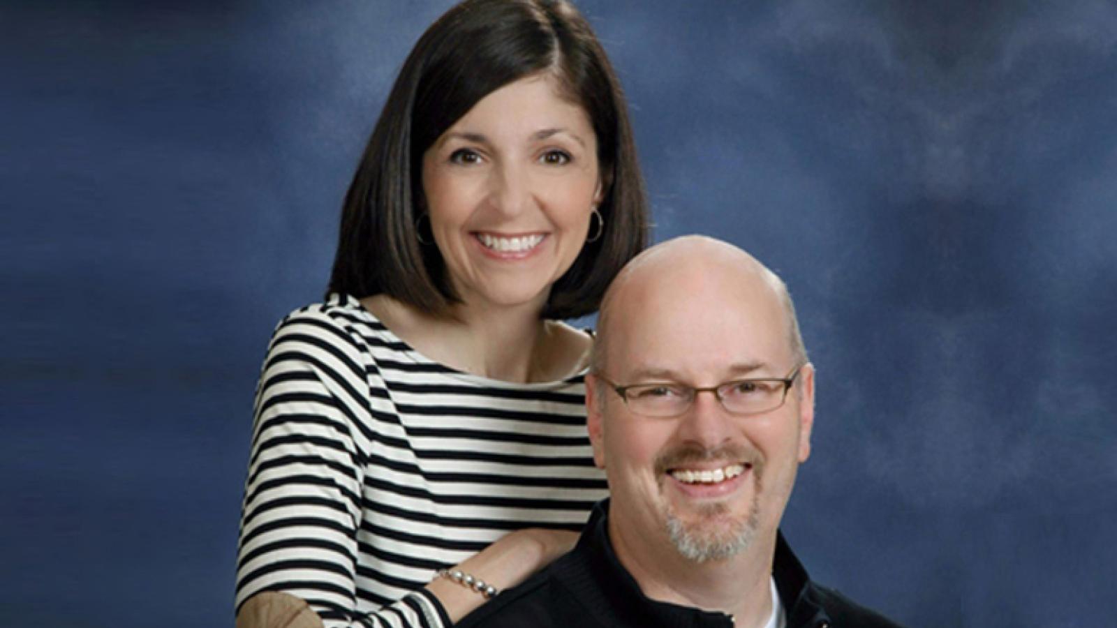 Joanne (left) and John Diederich