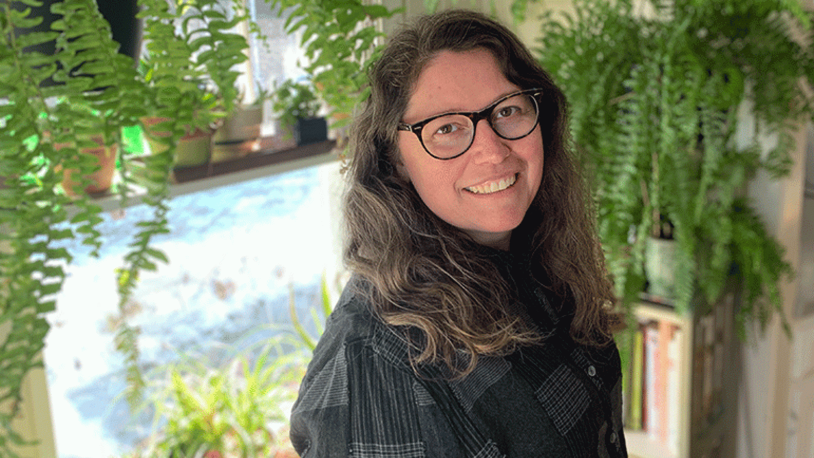 Yoga instructor Kate Fleming