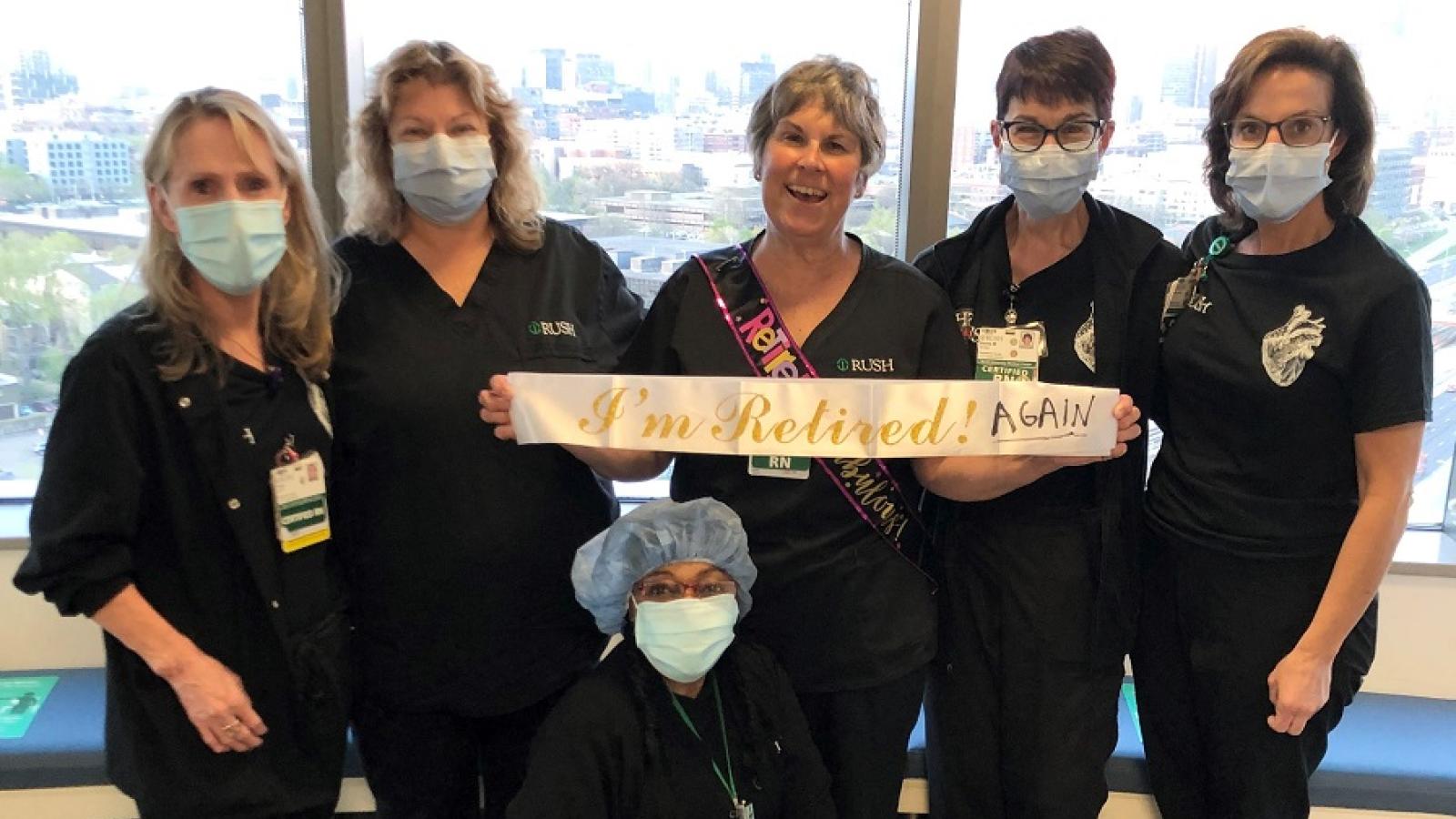 Retired Nurse Returns to the Front Lines