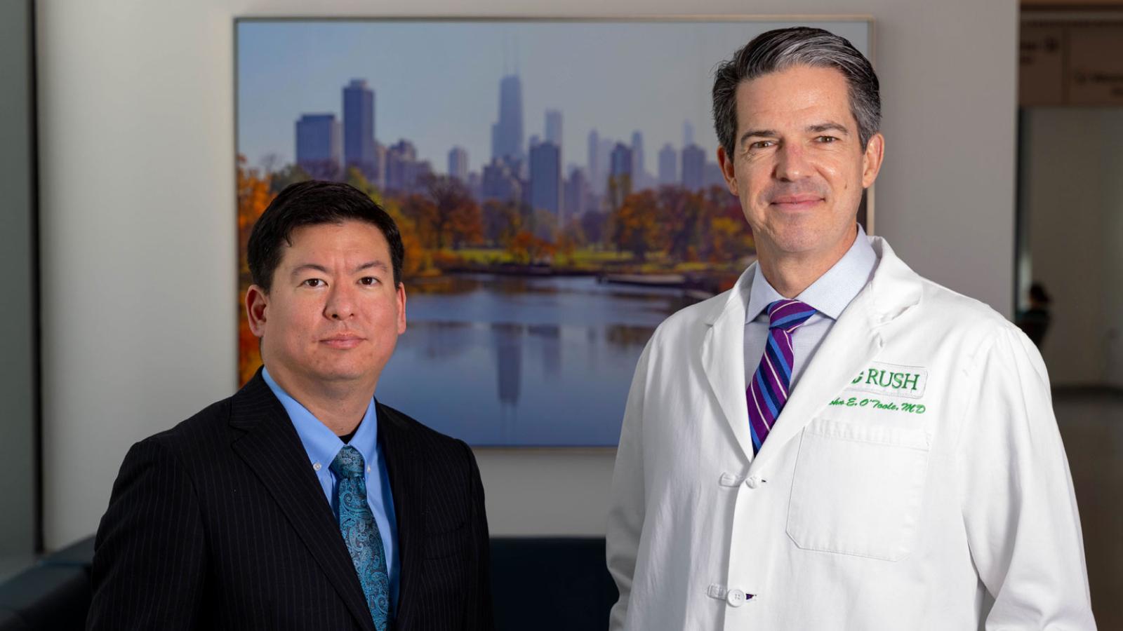 John O’Toole, MD, MS, and Ken Tatebe, MD