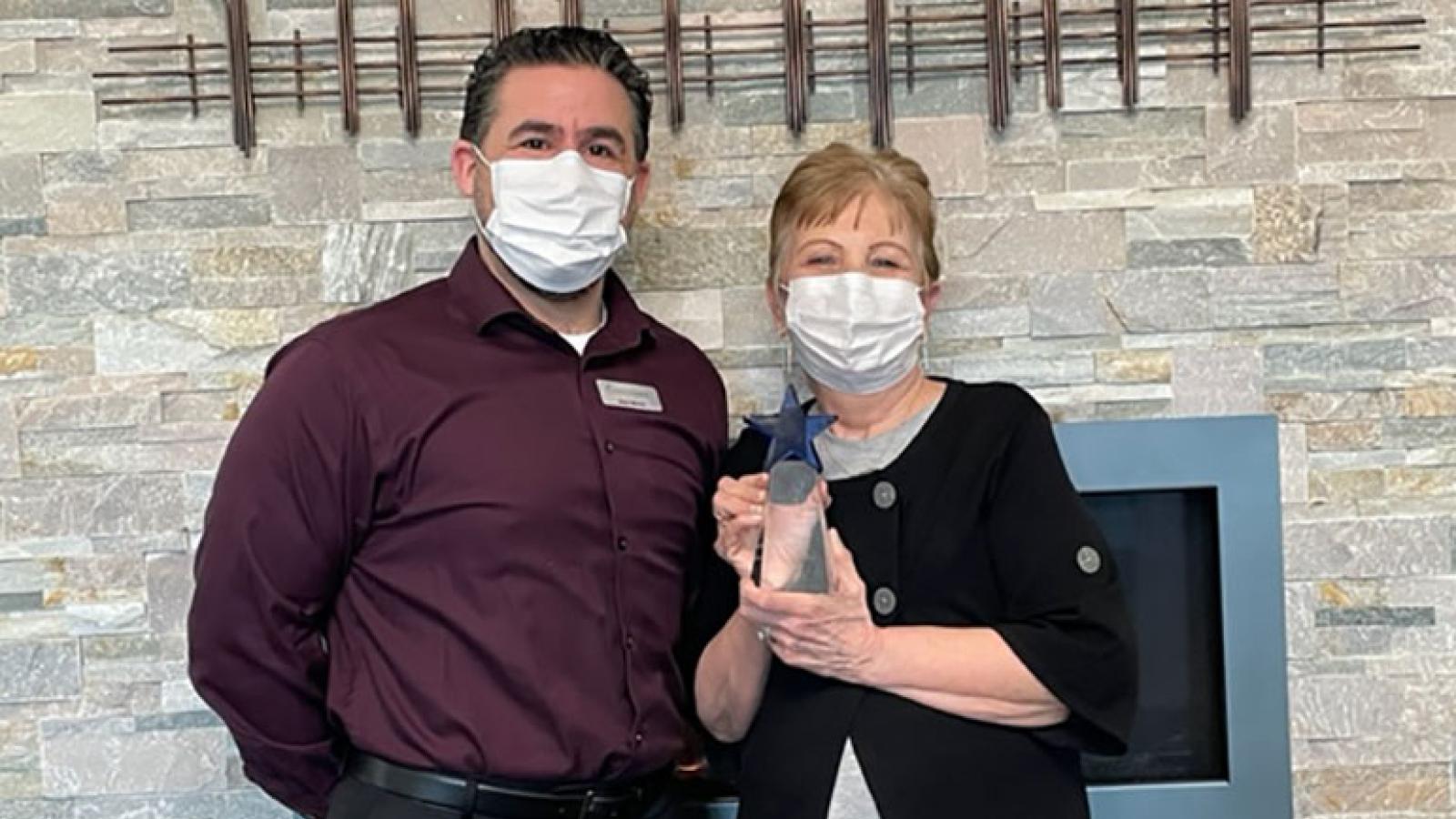 Omar Ramos and Geralyn O'Brien