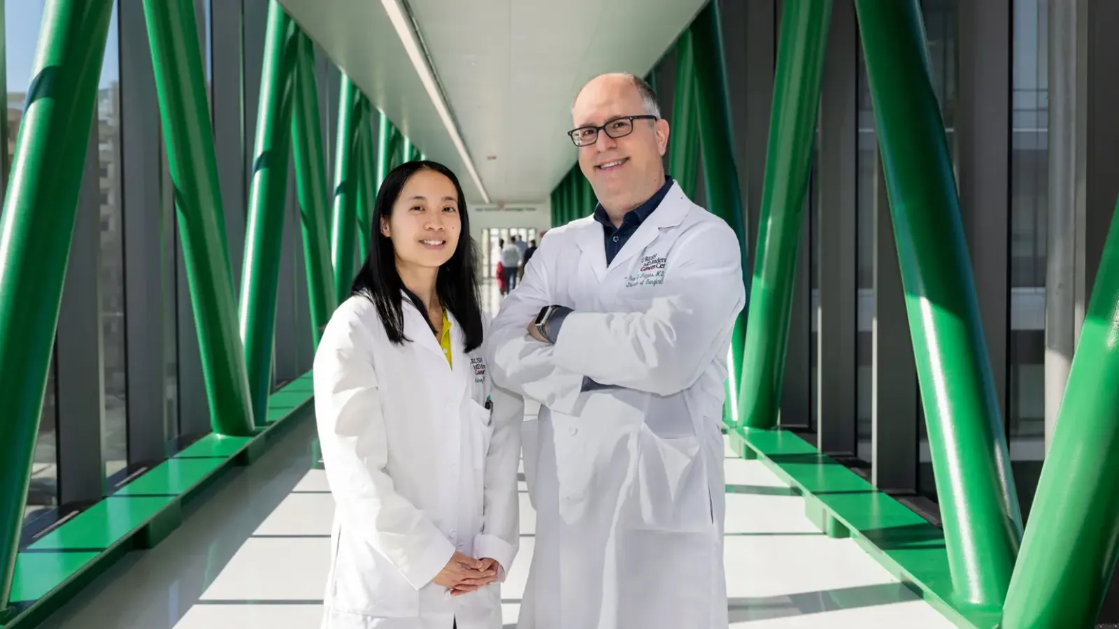 Audrey Kam, MD, and Sam Pappas, MD