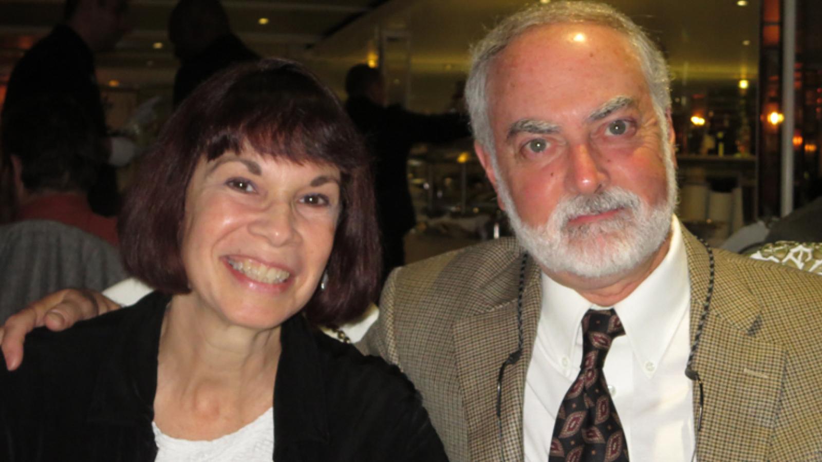 Dr. Salzman and his wife