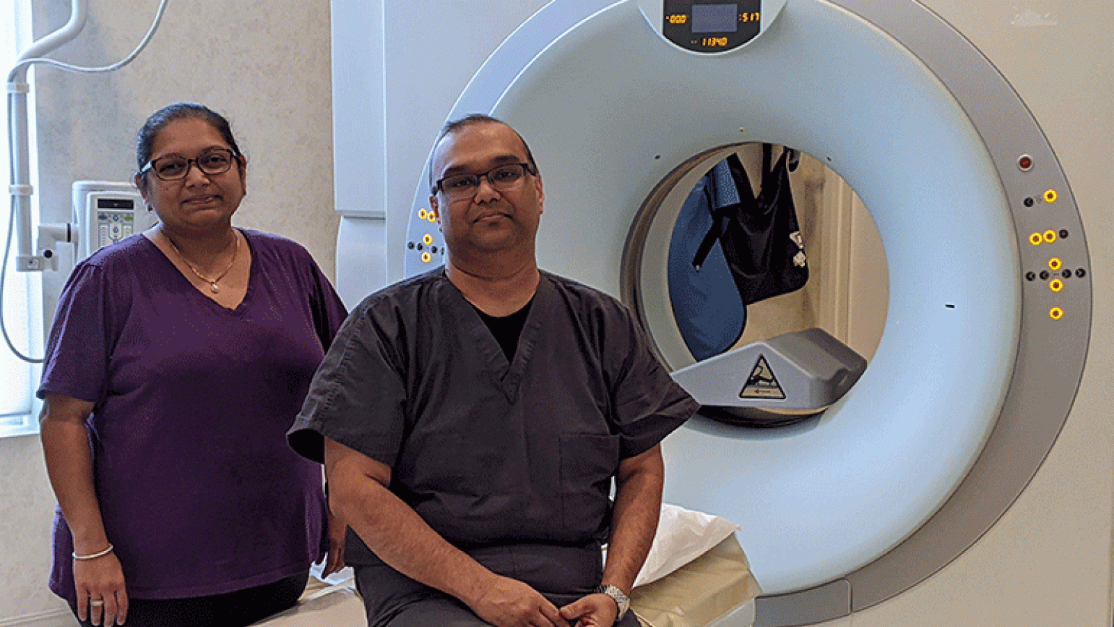 Heart specialist Gaurav Shah, DO, and his wife had heart scans