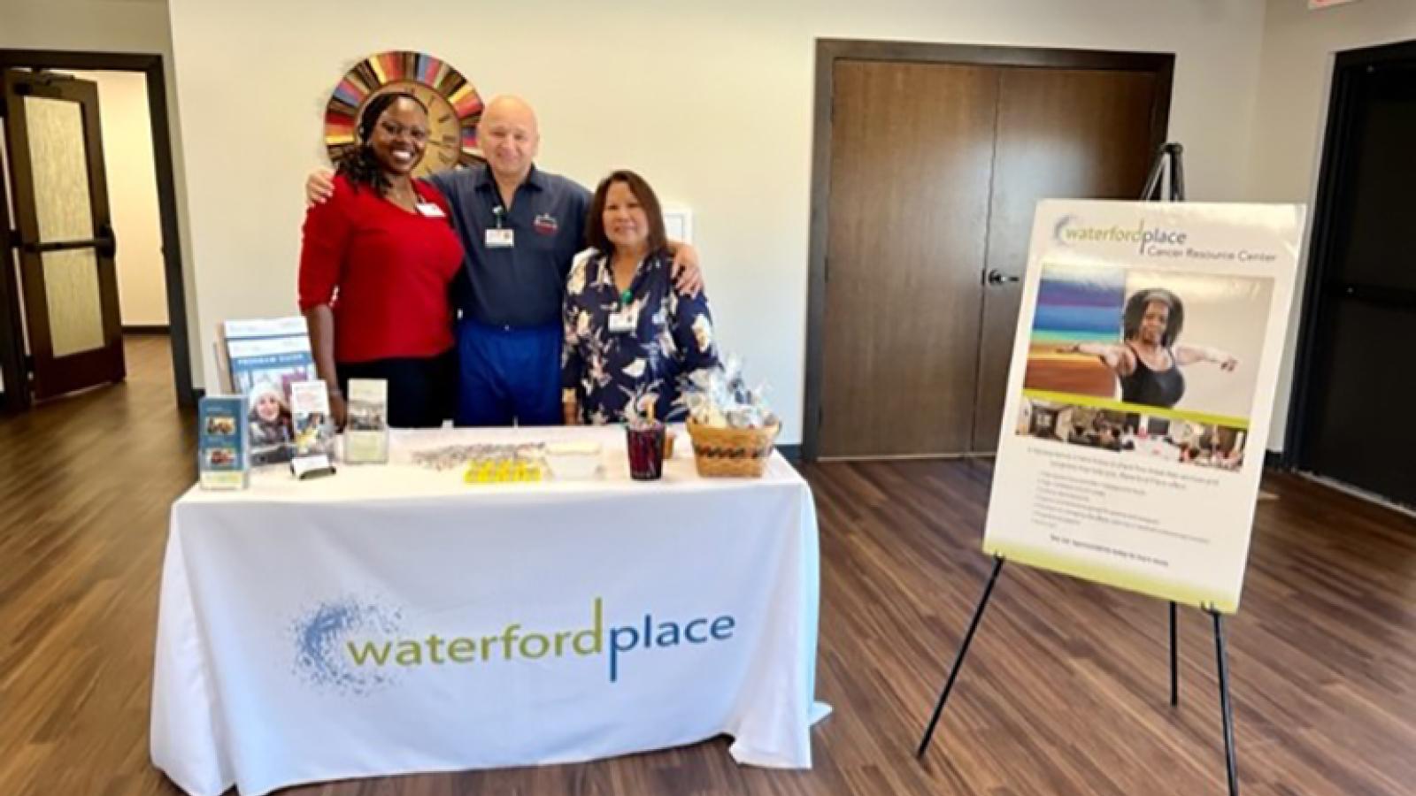 Ambassadors representing Waterford Place Cancer Resource Center