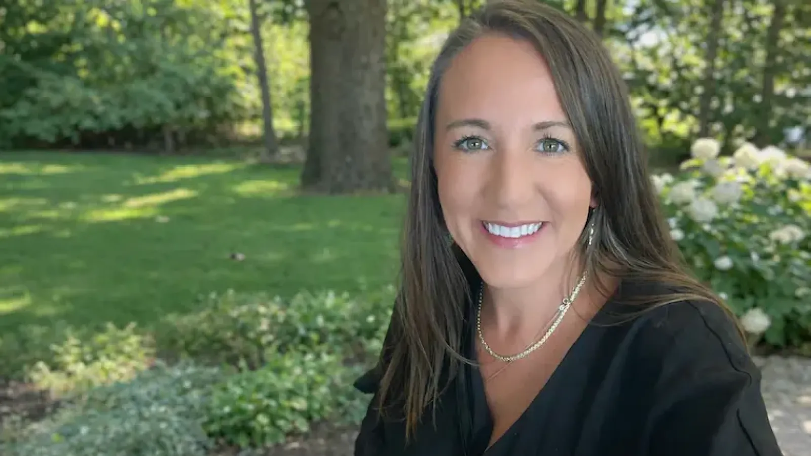 A portrait of patient Andrea Miller