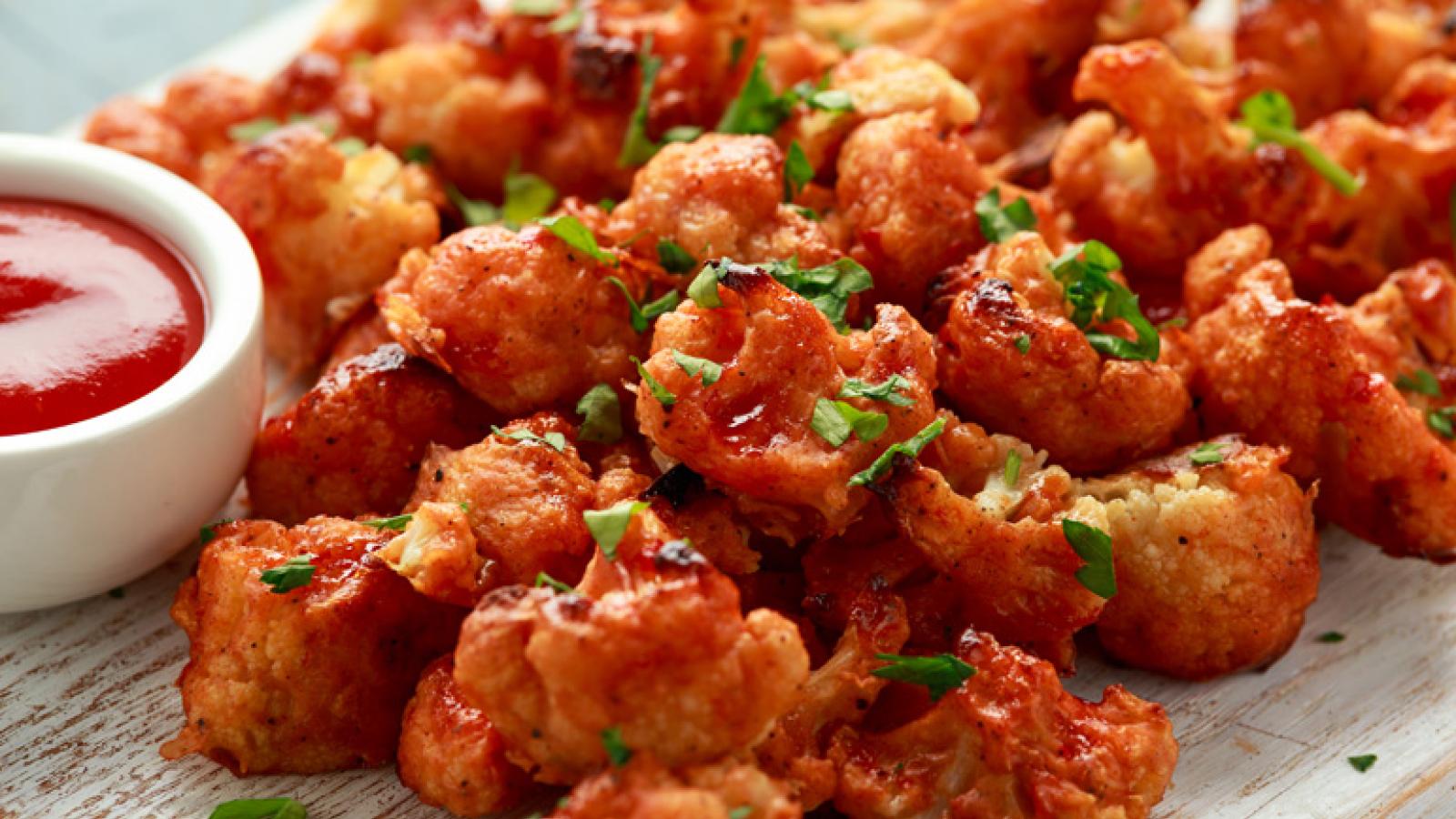 Buffalo Cauliflower Bites