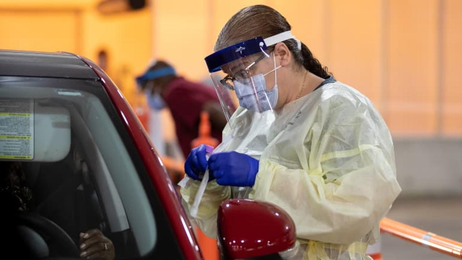 Rush COVID-19 testing drive thru