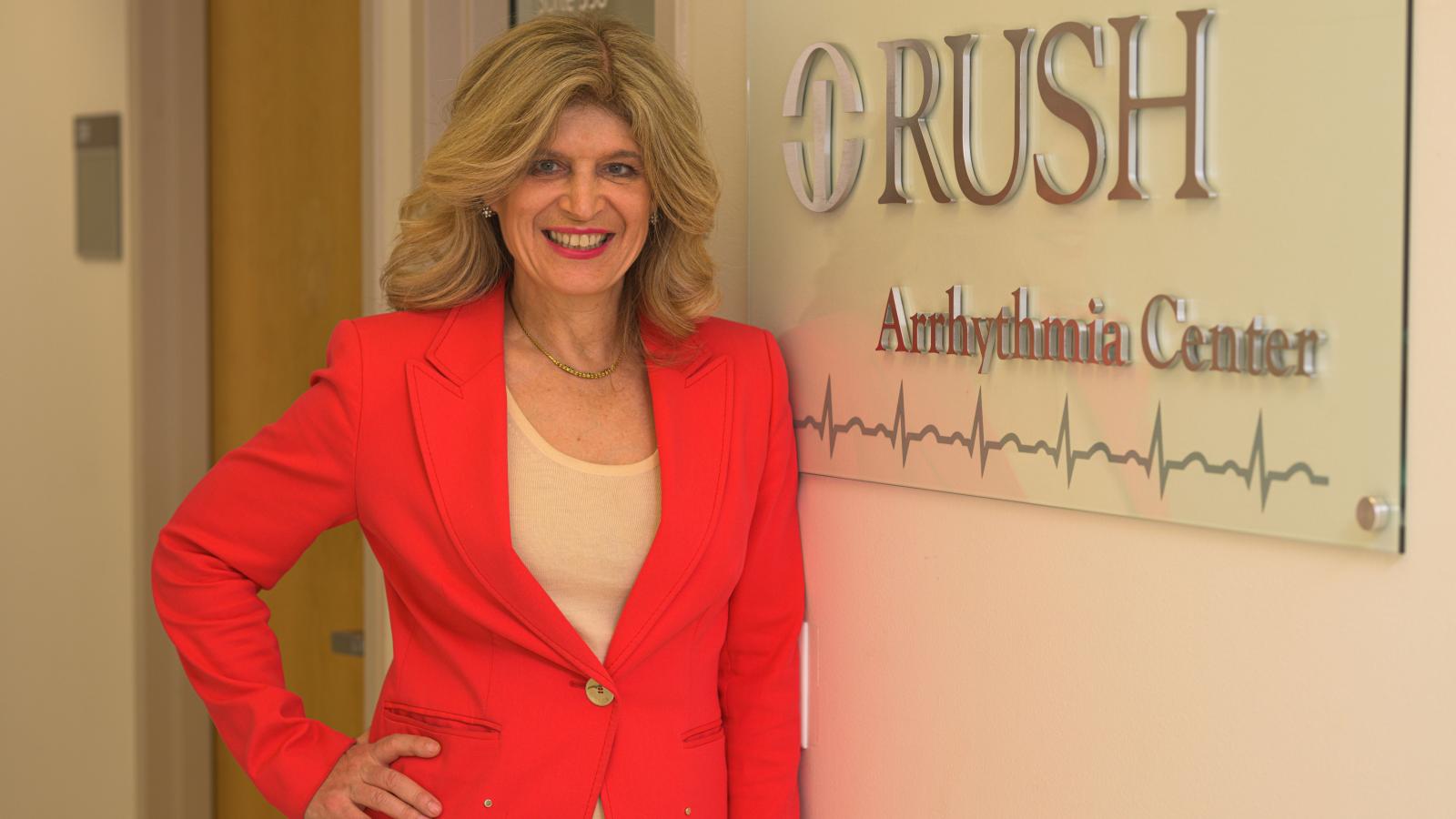 Dr. Erica Engelstein is an electrophysiologist in the RUSH University System for Health and an expert in treating atrial fibrillation.