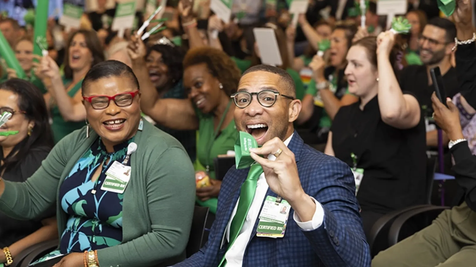 Rush nurses celebrate Magnet announcement