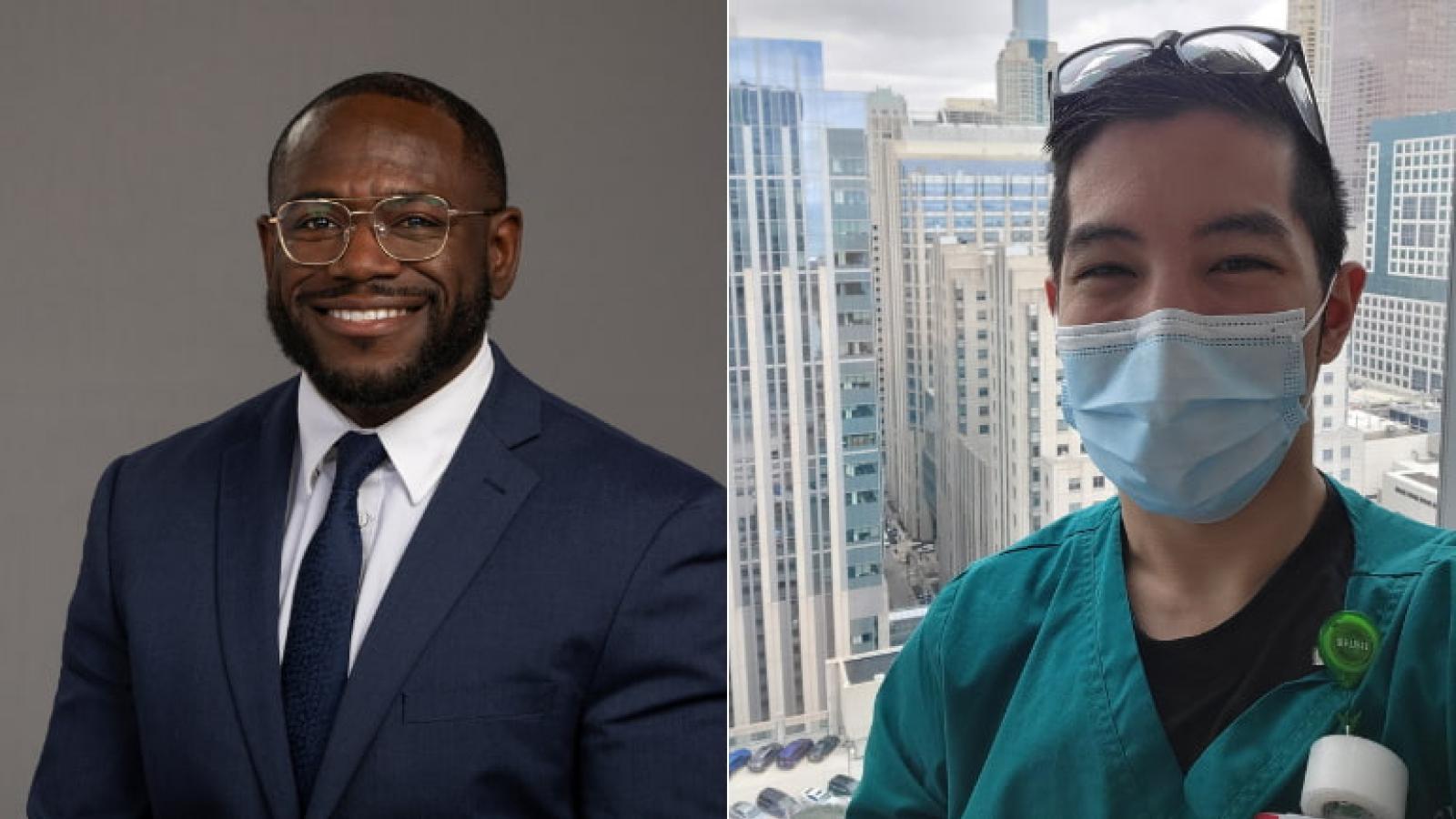 Two headshots side-by-side