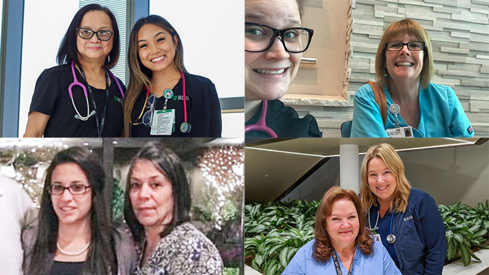 Mother-daughter nurses