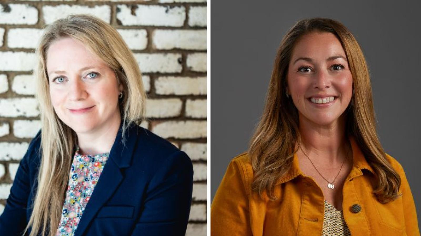 Rush College of Nursing's Linda O’Kelley, MS, RNC-NIC, and Heide Cygan DNP, RN.