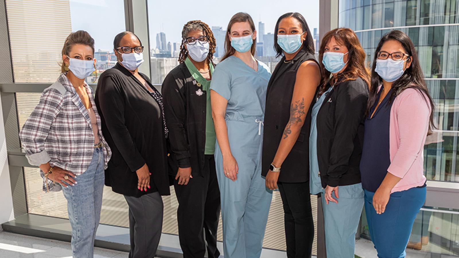The post-anesthesia care unit's Beacon Award team