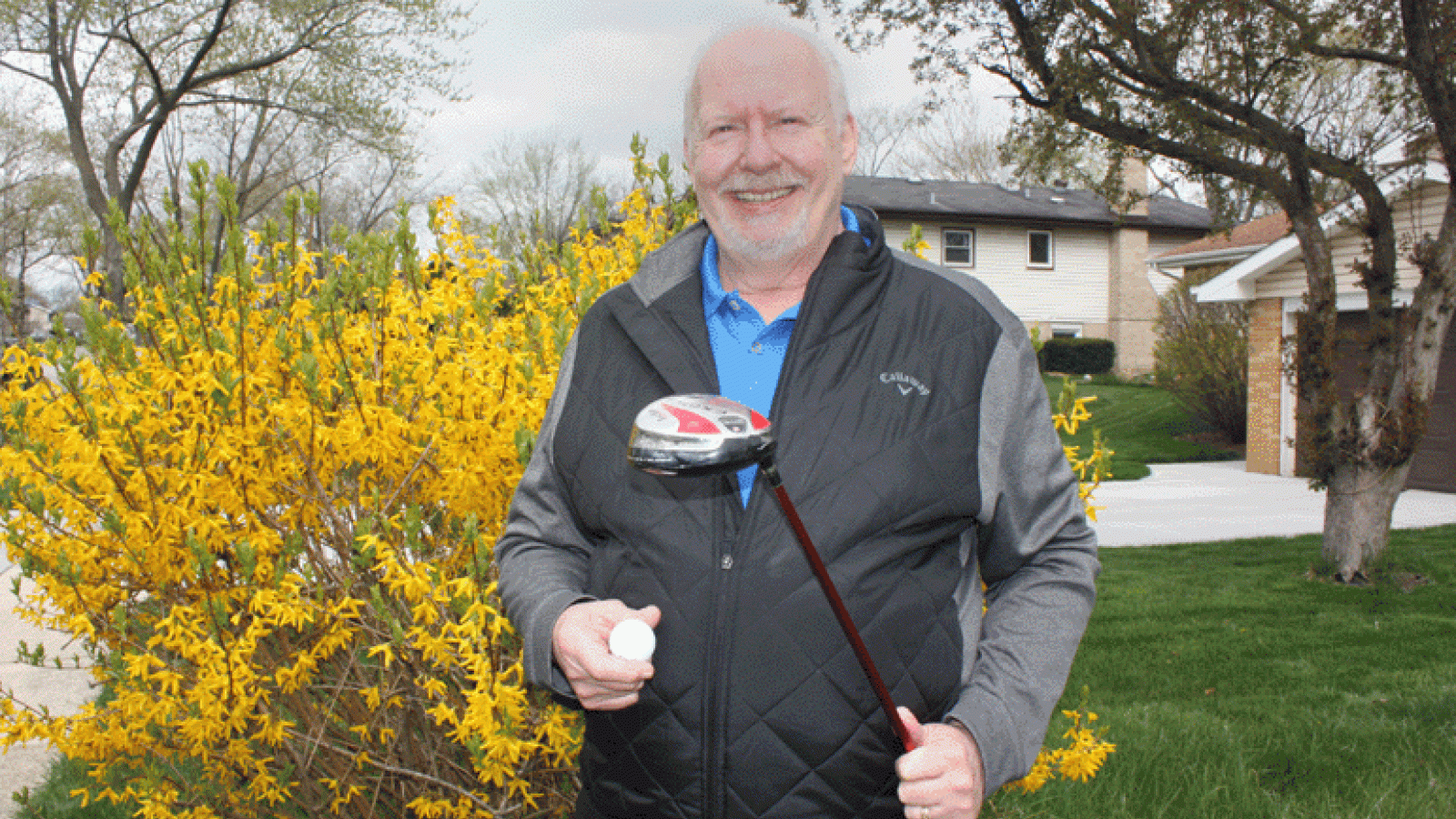 Rush Partial Knee Replacement Patient Paul Morris