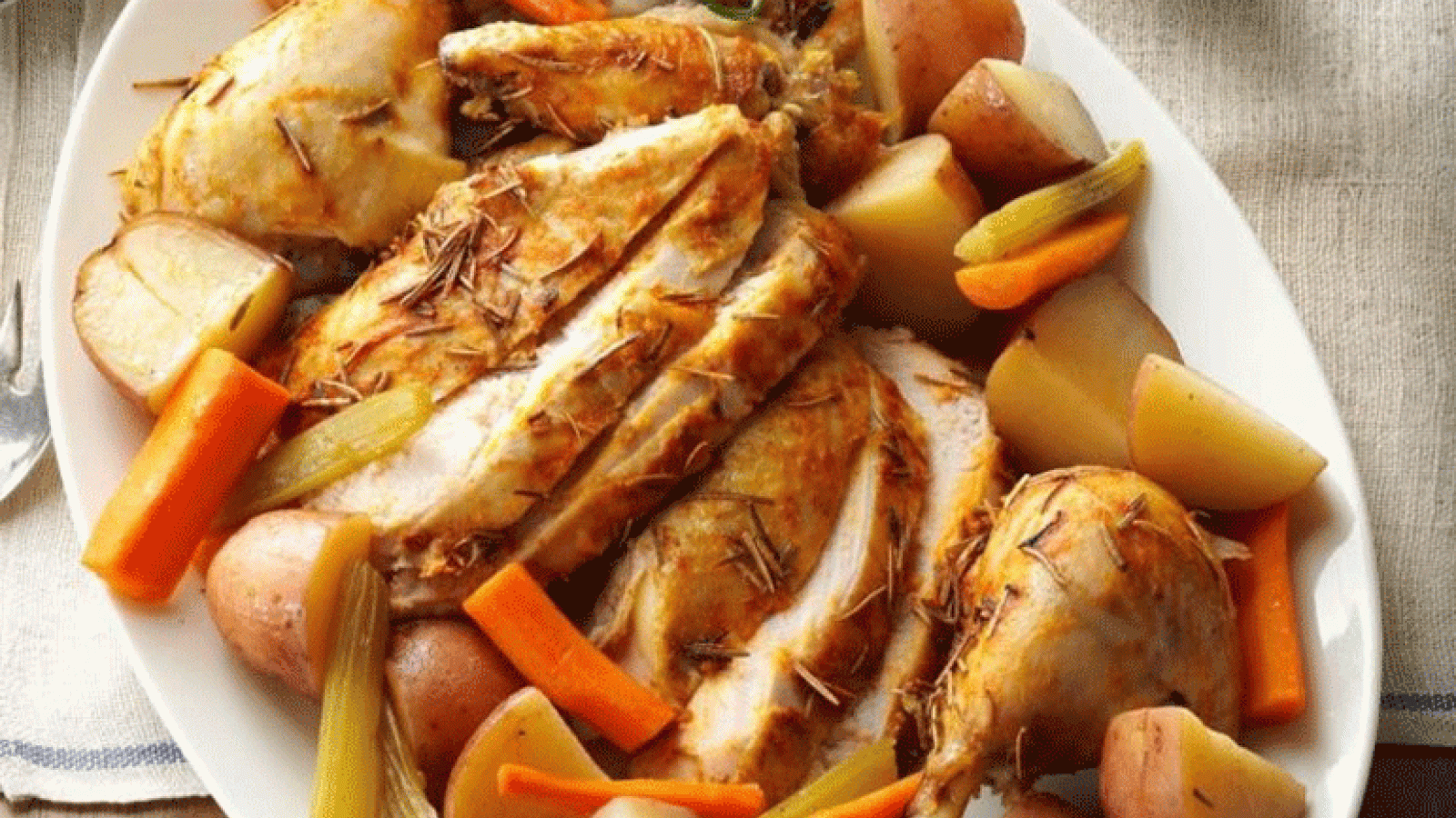 Slow-Cooked Chicken and Vegetables