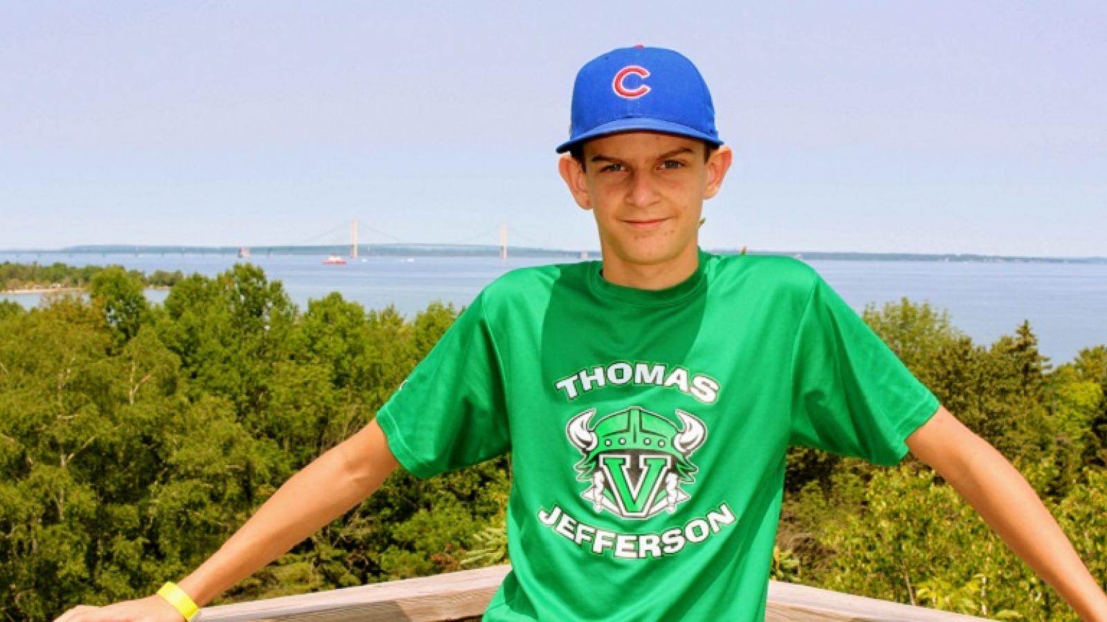 Teenage research participant