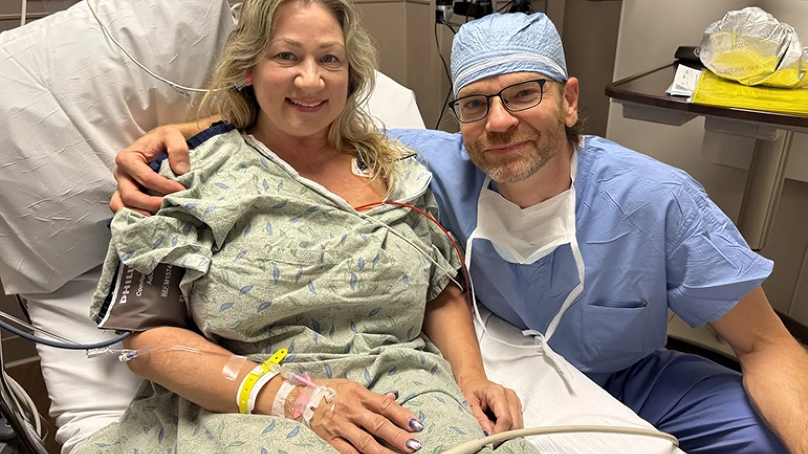 Trisha Warren and Jonathan Tueting, MD