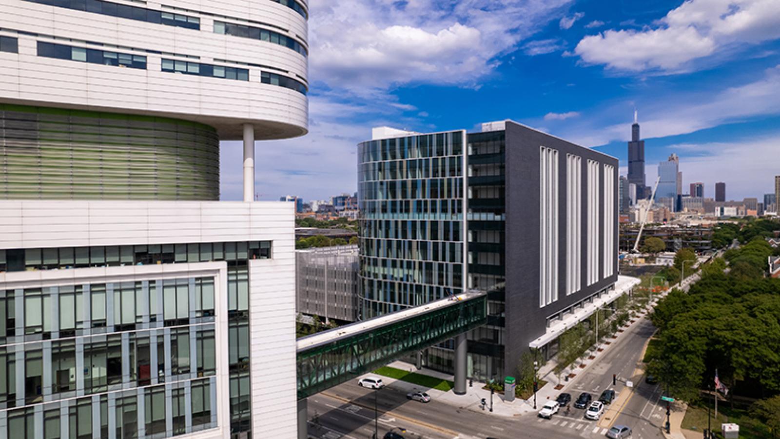 The Rubschlager Tower and Rubschlager Building at RUSH