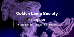 Golden Lamp Society Reception