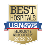 U.S. News badge ranking RUSH one of the best hospitals for neurology and neurosurgery.