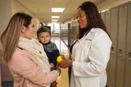 Woman's Board school-based health gift