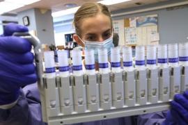 Covid-19 testing lab at Rush