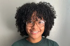 Ohaney Vasquez, a student in the College of Nursing’s Generalist Entry Master’s program