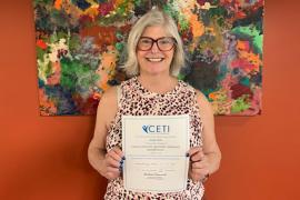 Judy Siek earns certfication
