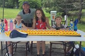 Krier family at Copleyshack golf outing