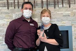 Omar Ramos and Geralyn O'Brien