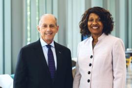 Larry Goodman, MD, and Wrenetha Julion, PhD, MPH, RN, CNL, FAAN