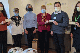 Carillion Lions Club presents donation to Waterford Place