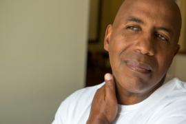 A man looking anxious 