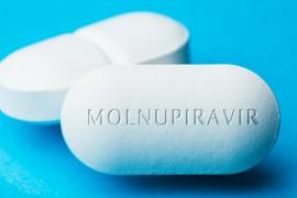 Molnupiravir pill
