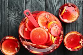 Healthy sangria