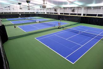 Indoor tennis courts