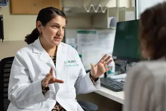 Rush provider with patient