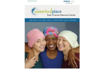 Waterford Place spring program guide cover